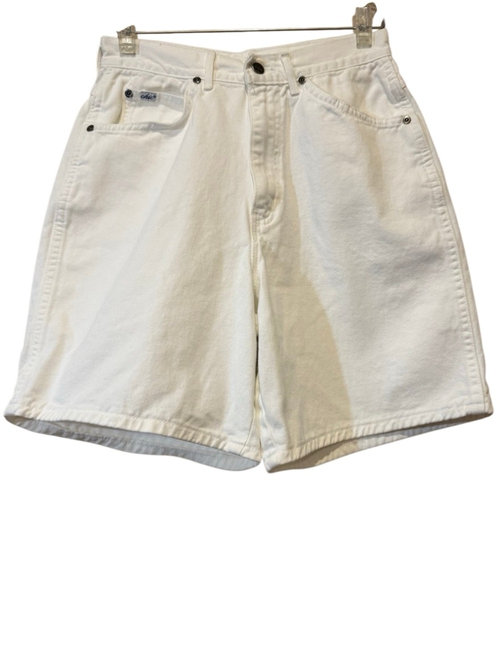 Vintage Chic White Denim Jean Shorts